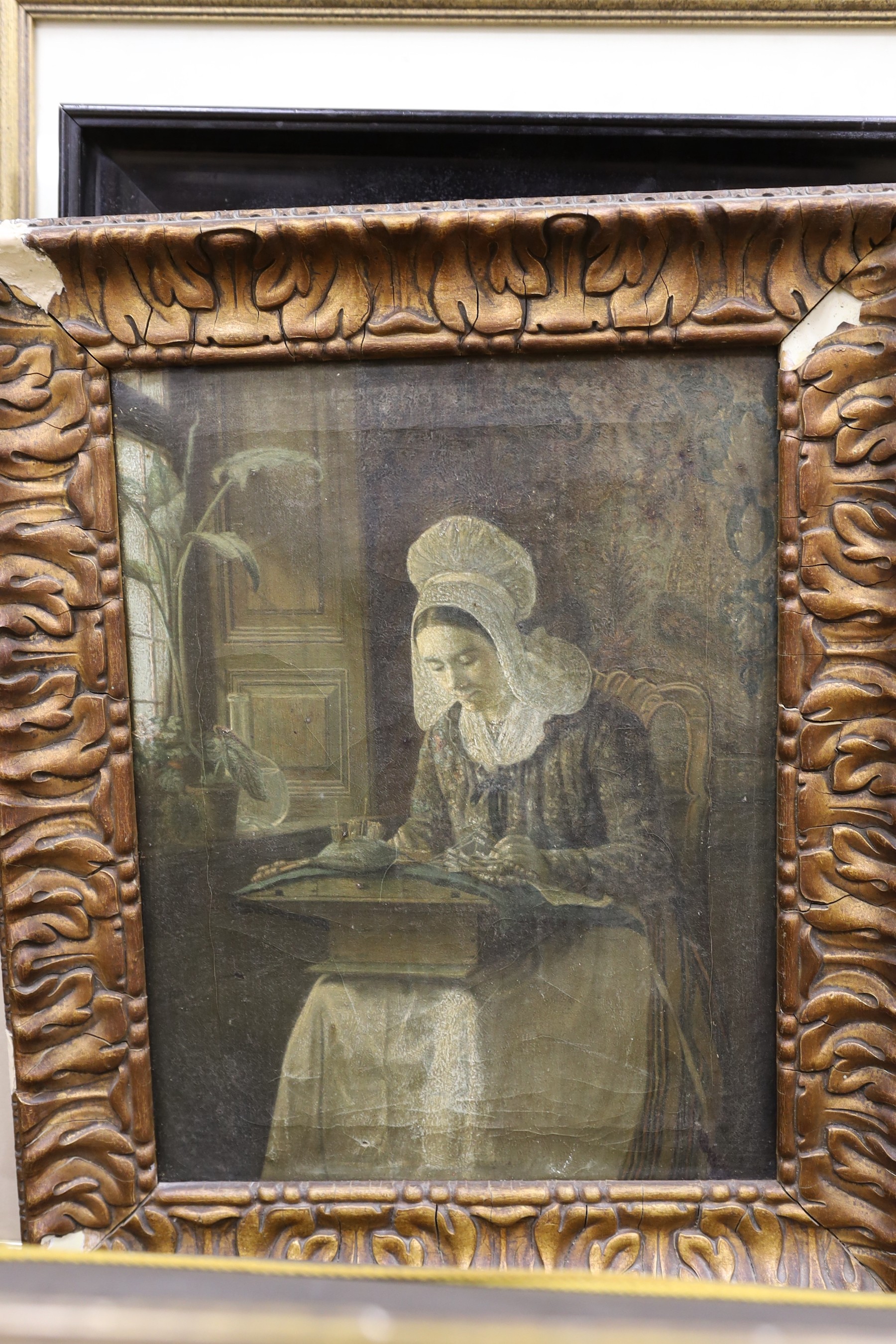 A group of assorted paintings and prints